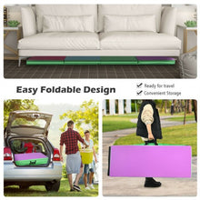 Load image into Gallery viewer, Gymnastics PU Mat  Thick Folding Panel Gym Fitness Exercise-Multicolor
