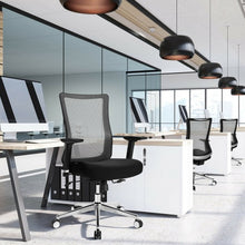 Load image into Gallery viewer, Ergonomic Mesh Office Chair Sliding Seat Height Adjustable with Armrest
