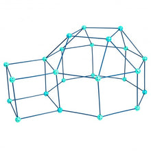 Load image into Gallery viewer, 81 Pieces Kids Crazy Construction Fort Building Kit
