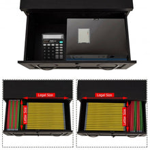 Load image into Gallery viewer, 2-Drawer Free Standing Lateral File Cabinet-Black
