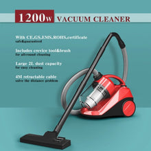 Load image into Gallery viewer, Bagless Cord Rewind Canister Vacuum Cleaner w/ Washable Filter
