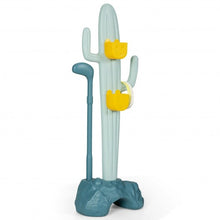 Load image into Gallery viewer, 3-in-1 Cactus Toy Stand Sports Activity Center with Golf and Ring-Toss
