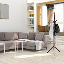 Load image into Gallery viewer, Wood Coat Rack Clothes Holder  Hall Stand
