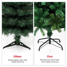 Load image into Gallery viewer, 7 Ft Green PVC Artificial Christmas Tree
