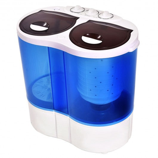 Portable Compact Twin Tub Mini Washing Machine