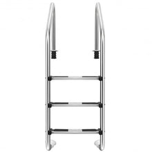 Load image into Gallery viewer, 3-Step Swimming Pool Ladder w/ Anti-Slip Steps
