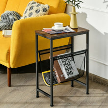 Load image into Gallery viewer, Narrow  Sling Industrial Accent Console Table
