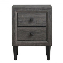 Load image into Gallery viewer, 2PCS Nightstand W/2 Drawer Multipurpose
