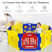 Load image into Gallery viewer, Baby Playpen Kids 8 Panel Safety Play Center Yard
