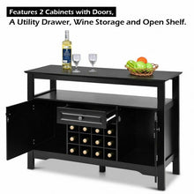 Load image into Gallery viewer, Elegant Classical Multifunctional Wooden Wine Cabinet Table
