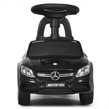 Load image into Gallery viewer, Mercedes Benz Licensed Kids Ride On Push Car-Black
