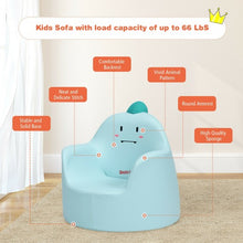 Load image into Gallery viewer, Kids Cartoon Sofa Seat Toddler Children Armchair Couch-Blue
