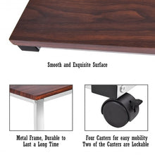 Load image into Gallery viewer, Portable Rolling Stand Sofa Side End Table
