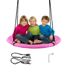 Load image into Gallery viewer, 40" Flying Saucer Tree Swing Indoor Outdoor Play Set-Pink
