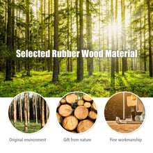 Load image into Gallery viewer, Adjustable Wooden Tree Coat Rack with 8 Hooks-Brown
