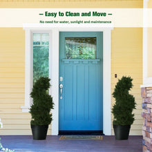 Load image into Gallery viewer, 2 pcs 25&quot; In/outdoor Decoration Artificial Cedar Spiral Tree
