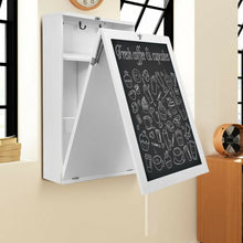 Load image into Gallery viewer, Convertible Wall Mounted Table with A Chalkboard-White
