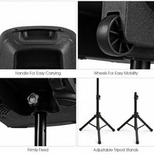 Load image into Gallery viewer, 15&quot; 2000W 2-way Powered Speaker with Illuminating Light
