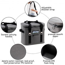 Load image into Gallery viewer, 24-Can Soft Cooler Water-Resistant Leakproof Insulated Lunch Bag
