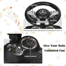 Load image into Gallery viewer, Licensed Mercedes Benz Kids Ride On Push Car-White
