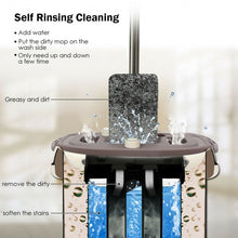 Load image into Gallery viewer, Flat Squeeze Mop and Bucket Set
