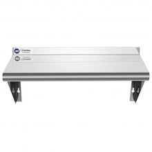Load image into Gallery viewer, 12&quot; ×24&quot; Stainless Steel NSF Commercial Wall Mount Shelf - Kitchen &amp; Restaurant
