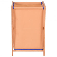 Load image into Gallery viewer, Bamboo Frame Durable Clothes Storage Laundry Hamper

