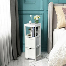 Load image into Gallery viewer, Wooden Bathroom Floor Cabinet with Removable Drawers
