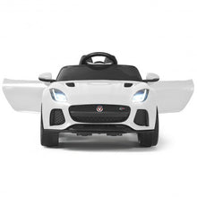 Load image into Gallery viewer, 12V Jaguar F-Type SVR Licensed Kids Ride On Car-White
