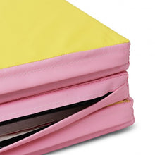 Load image into Gallery viewer, 6&#39; x 2&#39; Folding Fitness Exercise Carry Gymnastics Mat
