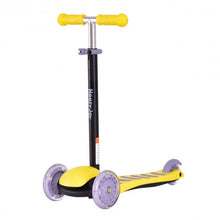 Load image into Gallery viewer, Adjust Handle 3 LED Light up PU Wheels Kids Kick Scooter-Yellow
