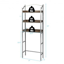 Load image into Gallery viewer, 3-Tier Over-The-Toilet Bathroom Spacesaver Storage Rack
