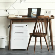 Load image into Gallery viewer, 3-Drawer Mobile File Cabinet with Anti-tilt Mechanism Legal-White
