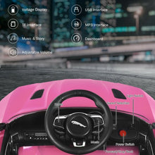 Load image into Gallery viewer, 12V Jaguar F-Type SVR Licensed Kids Ride On Car-Pink

