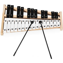 Load image into Gallery viewer, 27 Note Glockenspiel Xylophone with 2 Rubber Mallets
