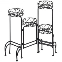 Load image into Gallery viewer, 4 in 1 Heavy Duty Metal Display Pot Plant Stand
