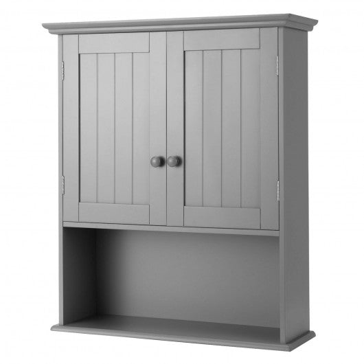Wall Mount Bathroom Storage Cabinet -Gray