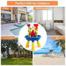 Load image into Gallery viewer, 2 in 1 Sand and Water Table Activity Play Center
