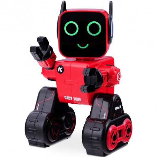 K3 Programmable Touch & Sound Control Piggy Sing Dance Robot-Red
