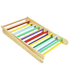 Load image into Gallery viewer, Foldable Wooden Climbing Triangle Indoor Home Climber Ladder
