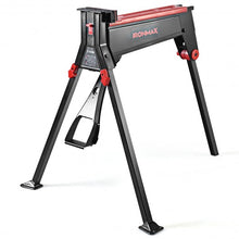 Load image into Gallery viewer, 660LBS Portable Clamping Sawhorse Work Bench
