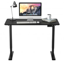 Load image into Gallery viewer, Electric Height Adjustable Standing Desk with Memory Controller-Black
