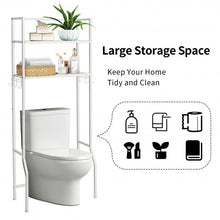 Load image into Gallery viewer, 2 Tire Space Saver Storage Rack for Bathroom
