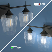 Load image into Gallery viewer, 3-Light Wall Sconce Modern Bathroom Vanity Light Fixtures

