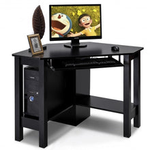 Load image into Gallery viewer, Wooden Study Computer Corner Desk with Drawer
