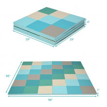 Load image into Gallery viewer, 58&#39;&#39; Toddler Foam Play Mat Baby Folding Floor Mat for Home/Daycare School
