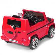 Load image into Gallery viewer, Mercedes Benz G65 Licensed Remote Control Kids Riding Car-Red
