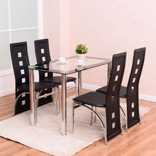 Load image into Gallery viewer, Four Comfortable High Back and Armless Chair
