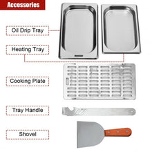Load image into Gallery viewer, Propane Infrared Steak Grill BBQ Stainless Steel Single Burner
