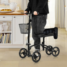Load image into Gallery viewer, Medical Knee Scooter for Foot Injuries Ankles Surgery-Black
